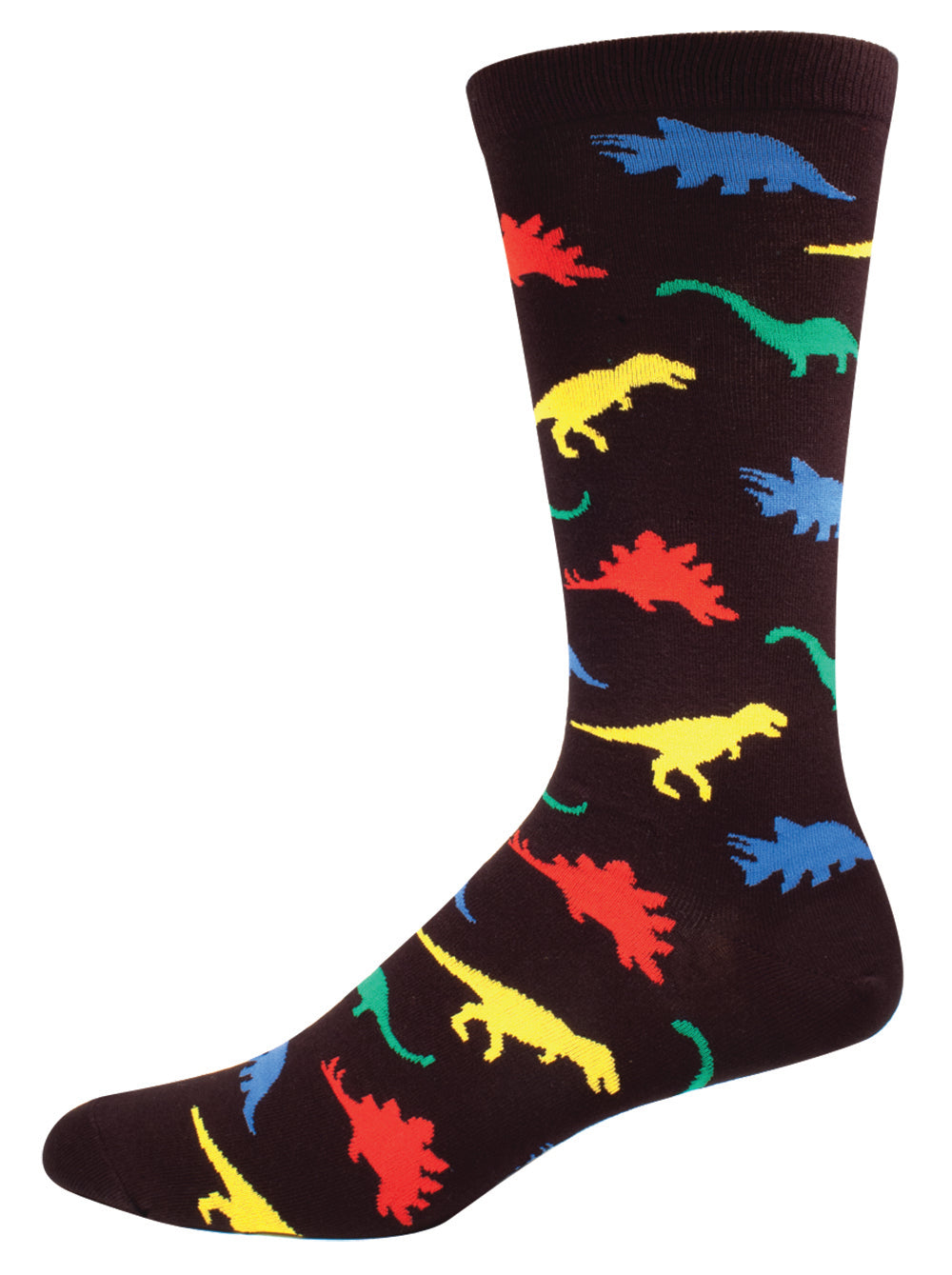 Socksmith Socks Large (men) DINOSAURS black