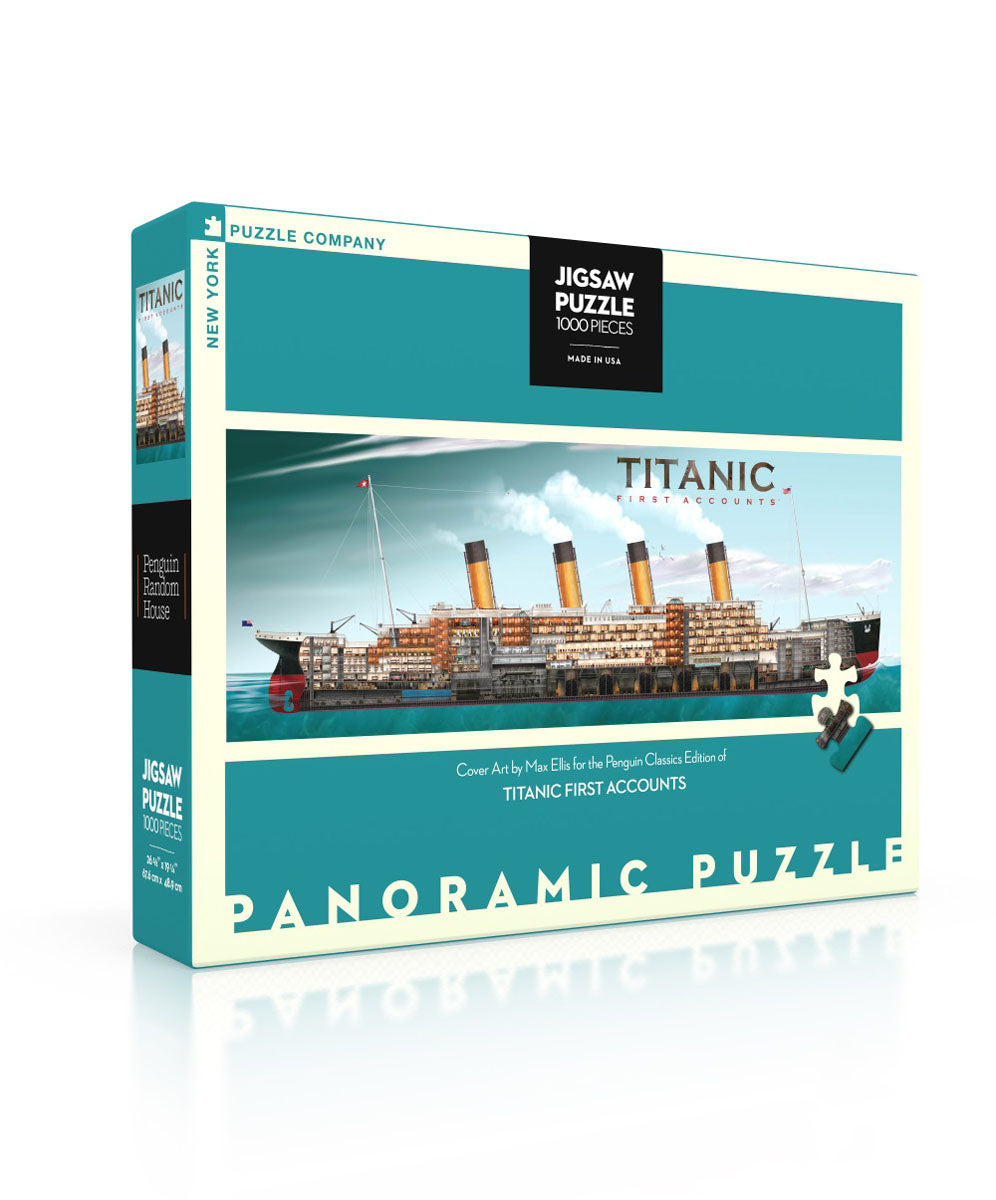 Jigsaw New York Puzzle Co TITANIC 1000pc