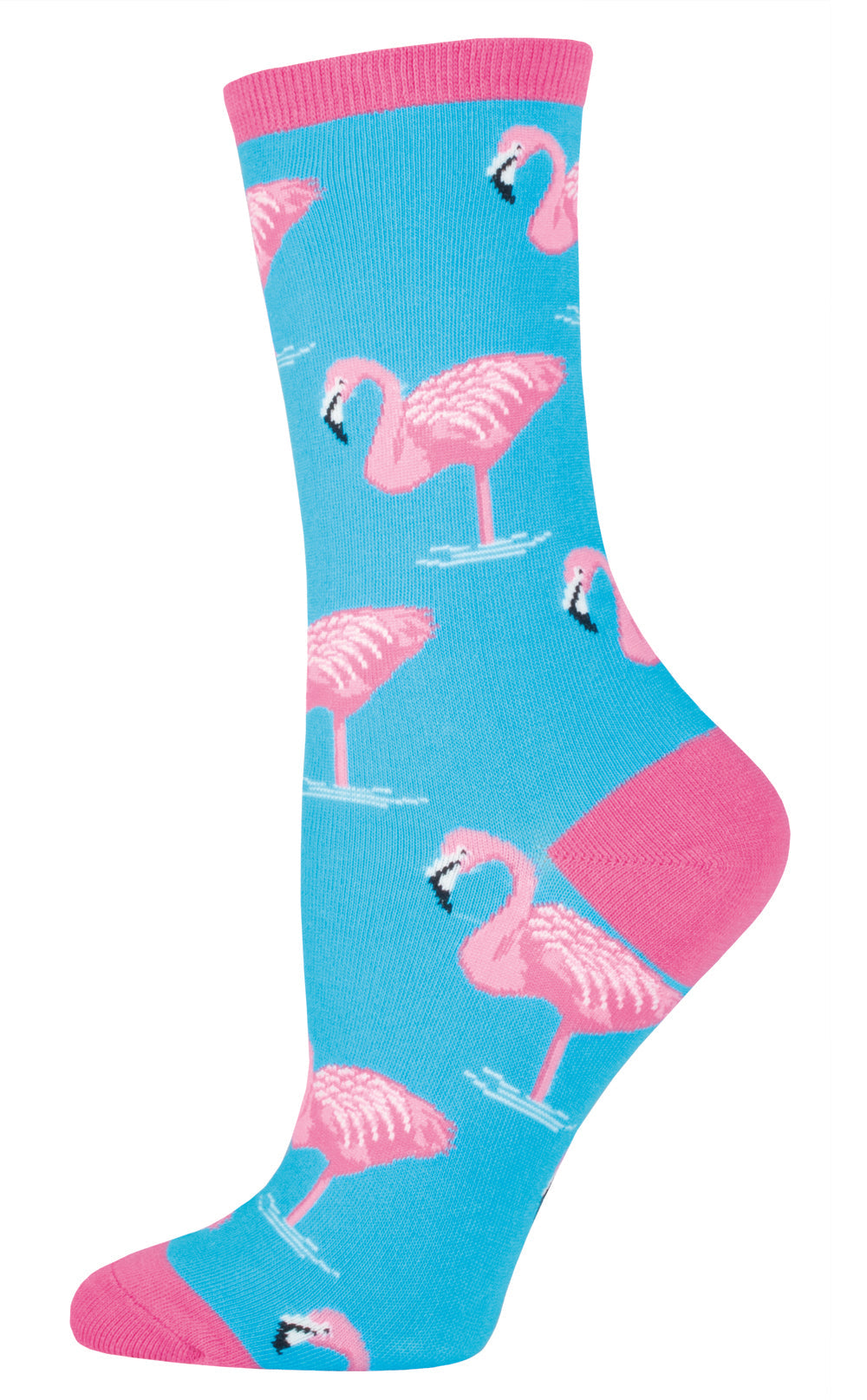 Socksmith Socks Small (women) FLAMINGOS blue