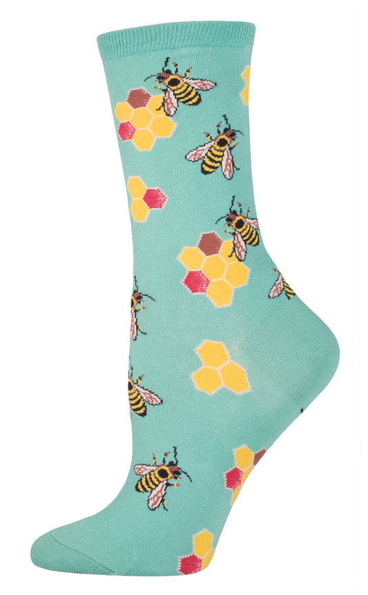 Socksmith Socks Medium (women) BEES green