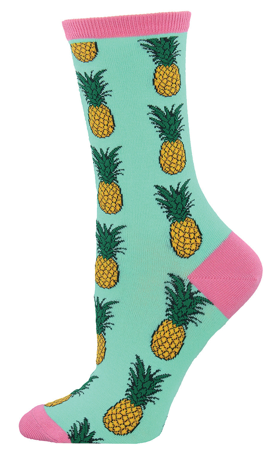 Socksmith Socks Small (women) PINEAPPLES green