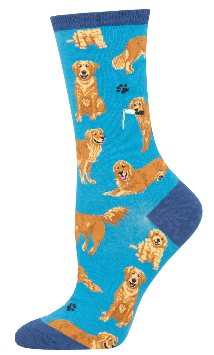 Socksmith Socks Small (women) GOLDEN RETRIEVER blue