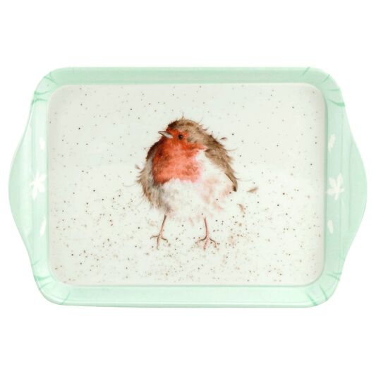 Wrendale Designs melamine Scatter Tray ROBIN