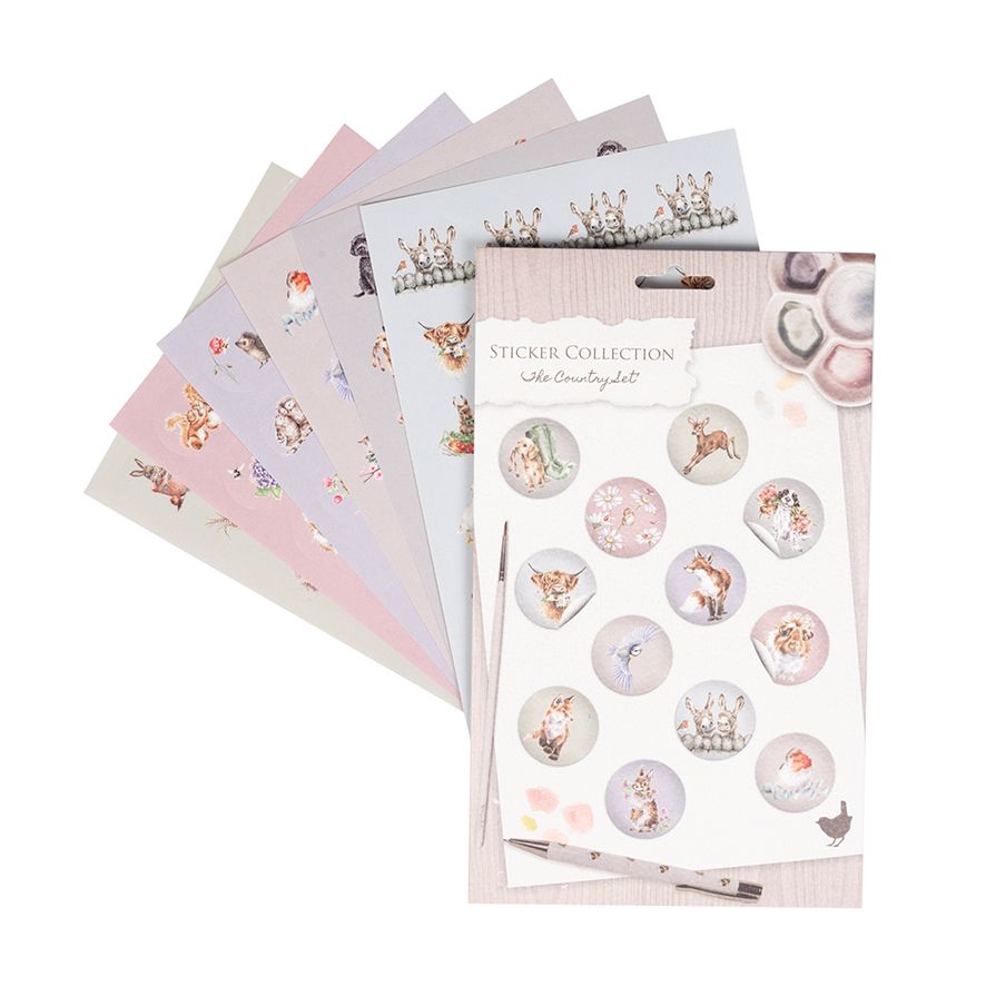 Wrendale Designs Stickers COUNTRY SET